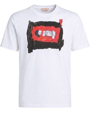 Marni T-Shirt Cotton - White