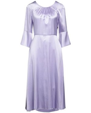 Semicouture Midi Dress - Purple