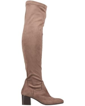 Lamica Khaki Boot Textile Fibers - Brown
