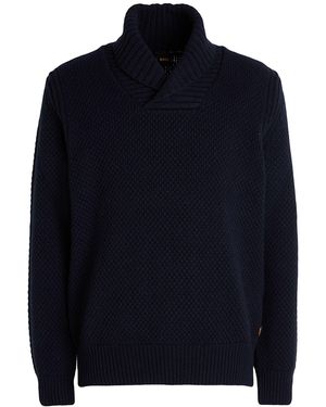 BOSS Midnight Jumper Wool, Polyamide - Blue