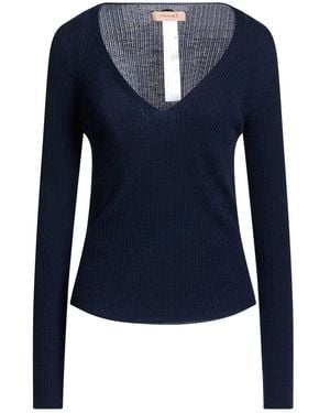Twinset Pullover - Blau