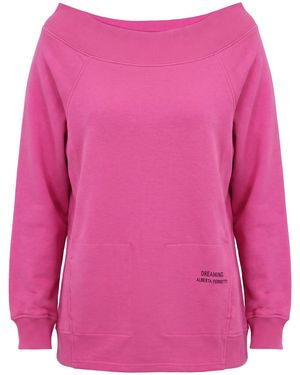 Alberta Ferretti Mauve Sweatshirt Cotton, Elastane - Pink
