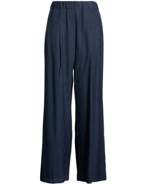 HOPE SKY Midnight Pants Polyester, Viscose, Elastane - Blue
