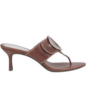 Jeffrey Campbell Thong Sandal - Brown