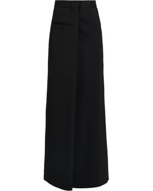 MM6 by Maison Margiela Gonna Lunga - Nero