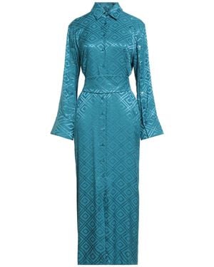Jijil Deep Maxi Dress Viscose, Polyester - Blue