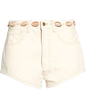 Alanui Jeansshorts - Natur