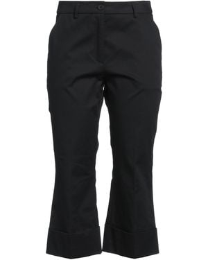 Caractere Pants Cotton, Elastane - Black