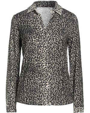 Majestic Filatures Shirt Viscose, Elastane - Grey