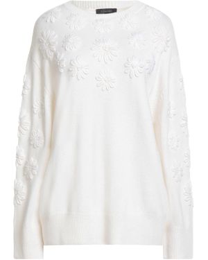 Elena Miro Pullover - Weiß