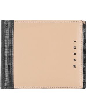 Marni Wallet Cow Leather - Natural