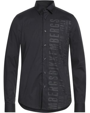 Bikkembergs Shirt Cotton - Blue