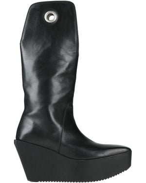 Rick Owens Boot Leather - Black