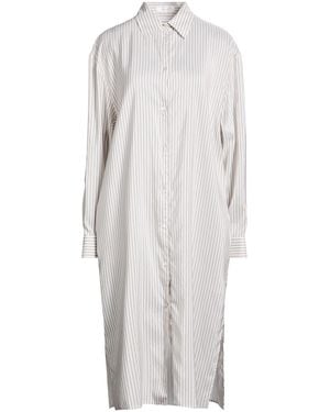 The Row Midi Dress Silk - White