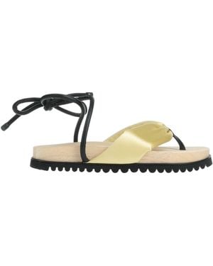 Stephen Venezia Thong Sandal - Yellow