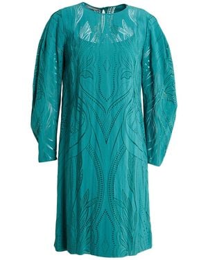 Alberta Ferretti Mini Dress Viscose, Polyamide - Blue