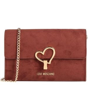 Love Moschino Cross-Body Bag - Red