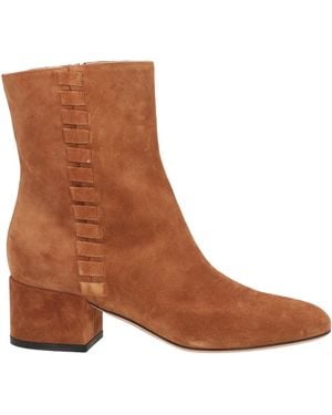 Sergio Rossi Ankle Boots Leather - Brown
