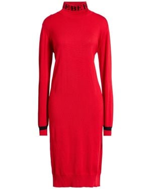 Iceberg Midi Dress Virgin Wool - Red