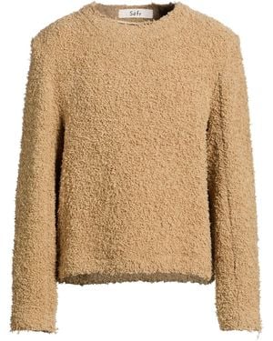 Séfr Camel Sweater Virgin Wool, Polyamide, Elastane - Natural