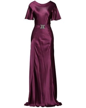 Alberta Ferretti Vestido Largo - Morado