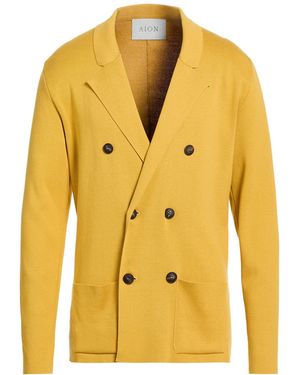 Aion Blazer Silk, Cotton - Yellow