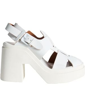 Robert Clergerie Sandals Leather - Natural