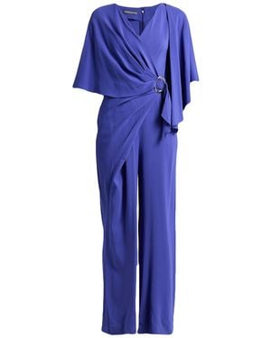 Alberta Ferretti Jumpsuit Viscose, Elastane - Blue