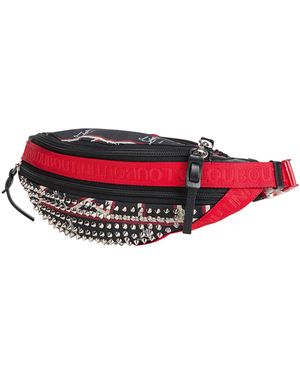 Christian Louboutin Belt Bag Nylon, Rubber - Red