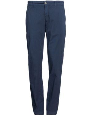 CoSTUME NATIONAL Trousers Cotton, Elastane - Blue
