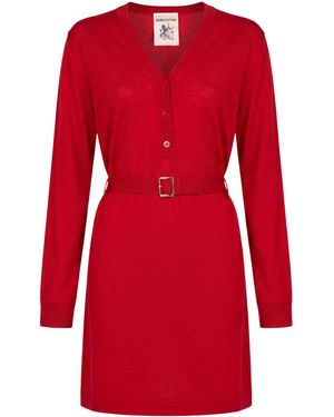 Semicouture Mini Dress - Red
