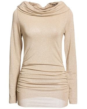Kaos Top Viscose, Polyester, Polyamide, Elastane - Natural