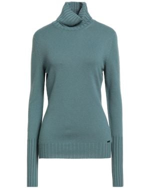 Kiton Turtleneck - Blue