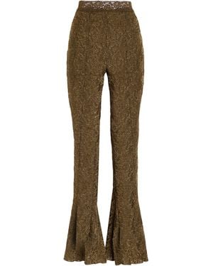 ANDERSSON BELL Pants Polyester, Polyurethane - Natural