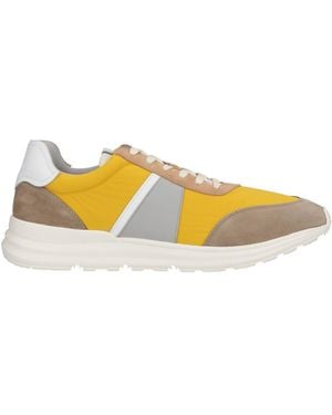 Baldinini Sneakers Leather, Textile Fibers - Yellow