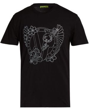 Versace Jeans Couture T-Shirt Cotton - Black
