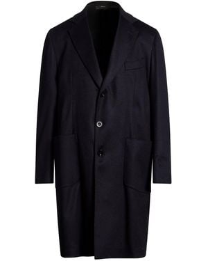 Sartorio Napoli Midnight Coat Cashmere - Blue