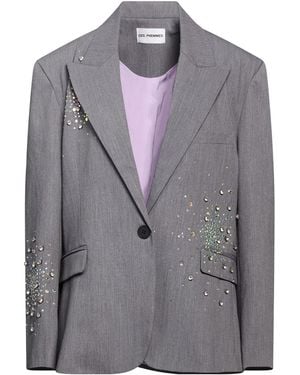 DES_PHEMMES Blazer - Grey