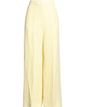 Fabiana Filippi Trousers Viscose, Linen - Yellow