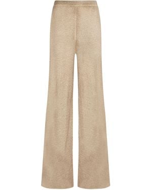 Avant Toi Pants Merino Wool, Cashmere, Silk - Natural