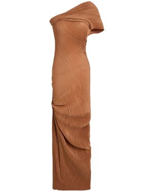 Atlein Maxi Dress Pes - Brown