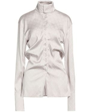 Low Classic Shirt Silk, Polyurethane - White