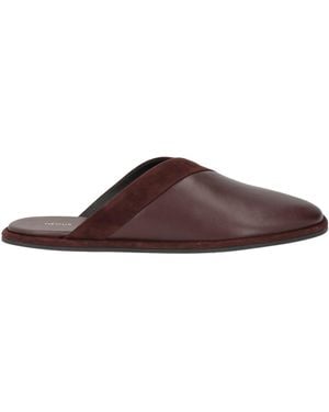 Neous House Slipper Leather - Brown