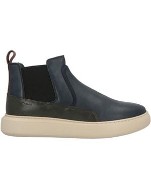 Ambitious Ankle Boots Soft Leather - Blue