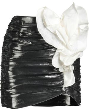 Daniele Carlotta Mini Skirt Elastane - Black