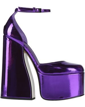 Le Silla Court Shoes Calfskin - Purple