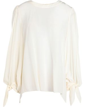 Chloé Ivory Top Silk - White