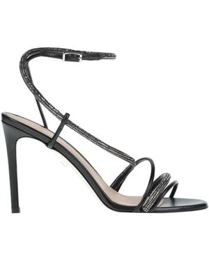 Grey Mer Sandals - White