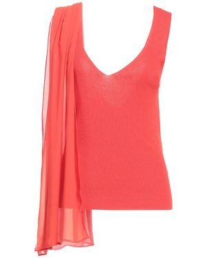 Annarita N. Top Viscose, Elastane - Red