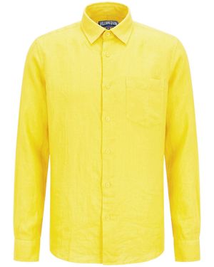 Vilebrequin Chemise - Jaune